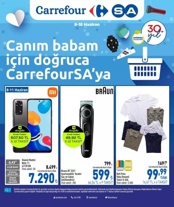 Carrefoursa'da babalar günü fırsatı! Cep telefonlarında dev indirim 5