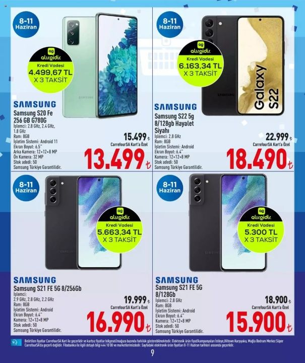 Carrefoursa'da babalar günü fırsatı! Cep telefonlarında dev indirim 3