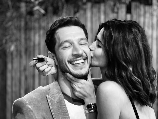 Nesrin Cavadzade'den olay yaratan doğum günü kutlaması! Uraz Kaygılaroğlu'nu öpmelere doyamadı 5