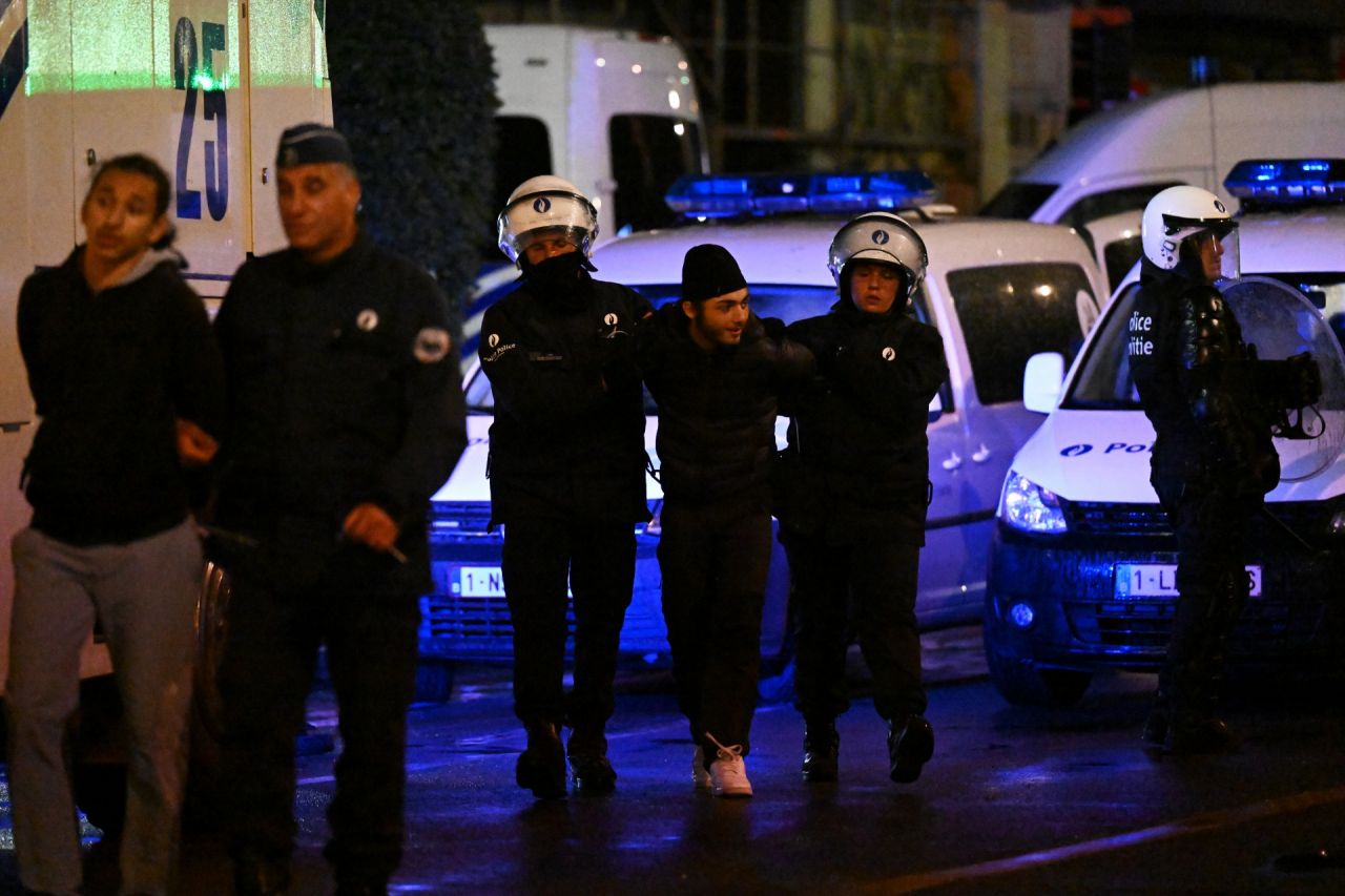 Fransa'da başlayan olaylar Belçika'ya sıçradı! 3