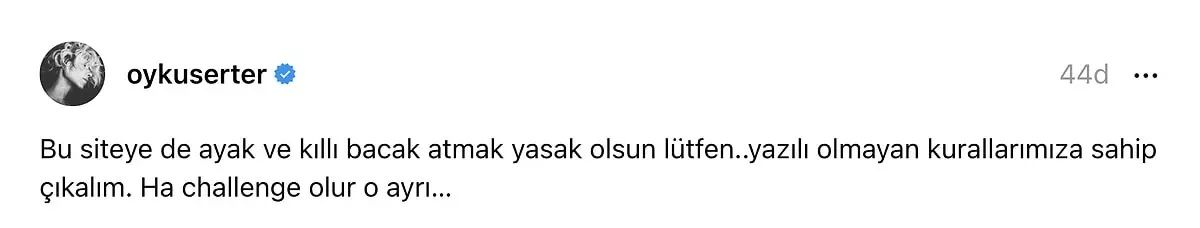 Küfür edende var, sineklerden dert yananda! İşte ünlü isimlerin dikkat çeken Threads paylaşımları... 5