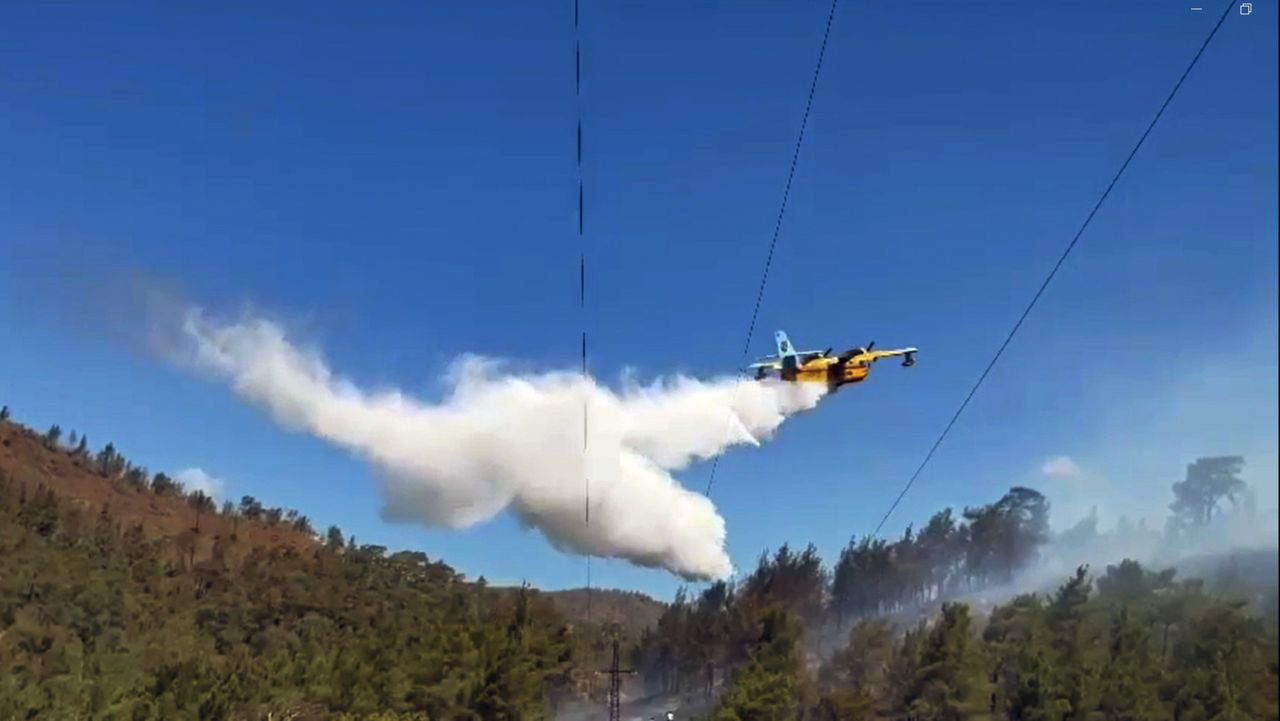 Muğla'da 3 saatte 6 orman yangını! 7