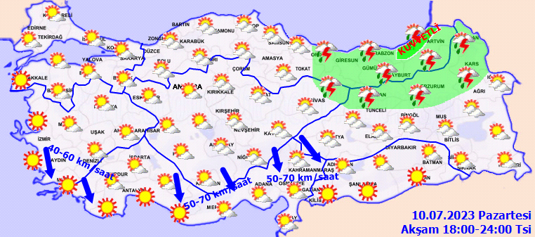 Meteoroloji alarma geçti! 13 kentte kuvvetli yağış ve fırtına bekleniyor: Sel ve su baskınlarına dikkat 4