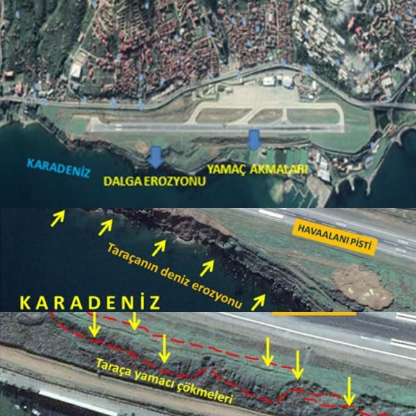 Trabzon Havalimanı'nda ‘kırmızı kil’ tehlikesi! Uzman isim uyardı... 2
