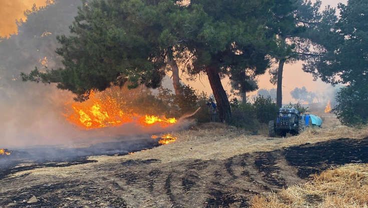 Hatay'ın ardından 3 ilde daha orman yangını 10