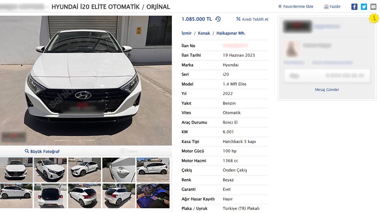 Yasağı umursamadılar: 2. el otomobiller hala sıfırdan yüksek fiyata ilana koyuluyor! 4