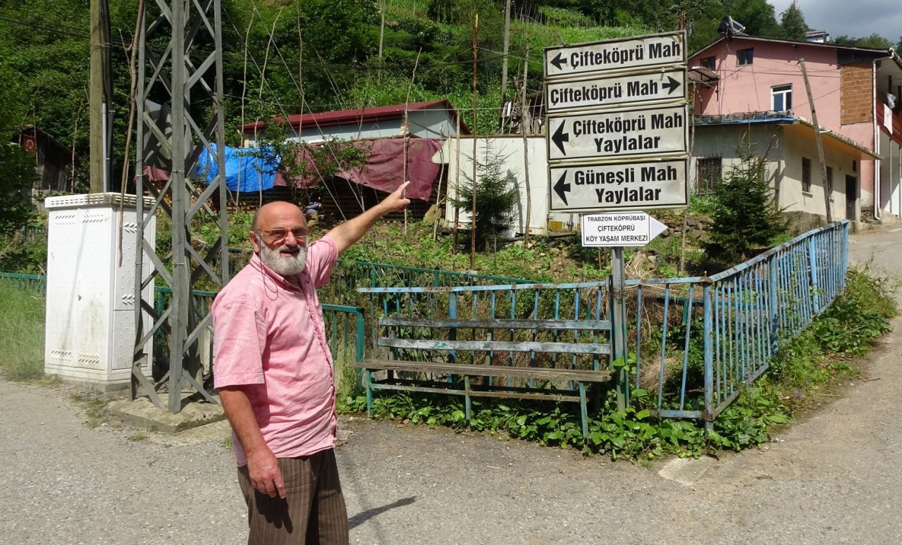 Trabzon'da kafa karıştıran tabela: Görenler ne yapacağını şaşırıyor 2