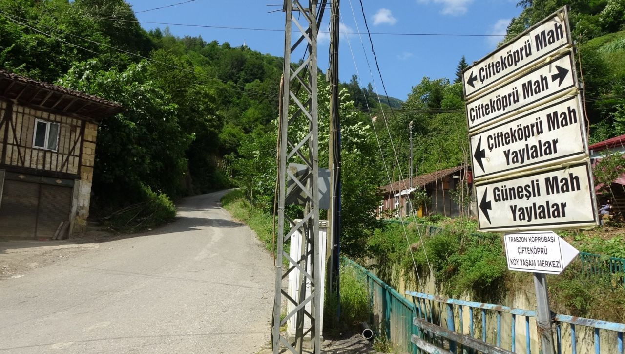 Trabzon'da kafa karıştıran tabela: Görenler ne yapacağını şaşırıyor 1