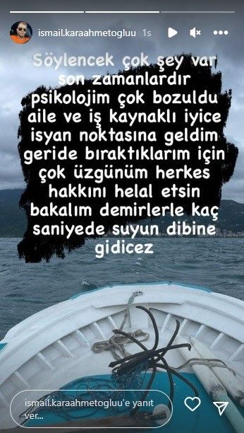 Ayağındaki çapayla kendini denize bıraktı: Trabzonlu genç, intihar anını yürek burkan sözlerle sosyal medyadan paylaştı 4
