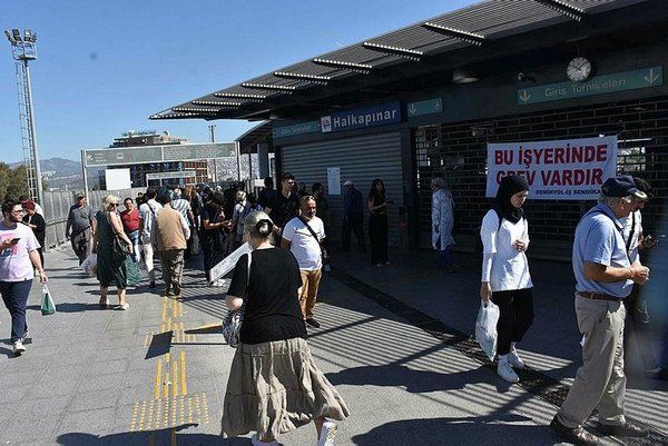 İzmir'deki grev ikinci gününde: Vatandaşlar CHP'li Tunç Soyer'e isyan ediyor! 5