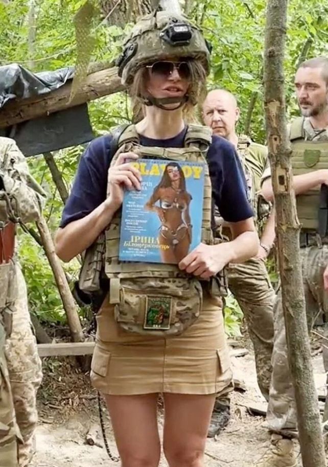 Savaşta gözünü kaybeden Ukraynalı model Playboy'a kapak oldu 2