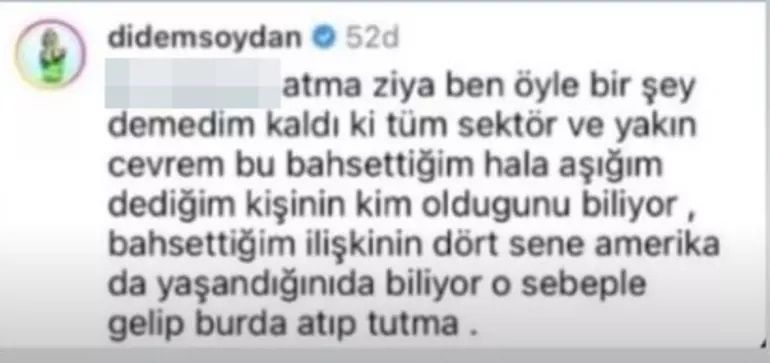 ''Aşık olduğum kişi hala aynı'' demişti! Can Bonomo'yu unutamadığı iddia edildi! Didem Soydan'dan açıklama geldi 10