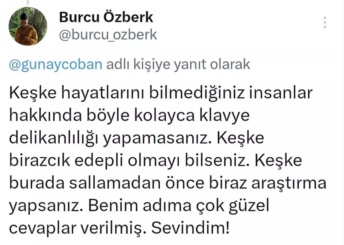 Sosyal medya bu polemikle çalkalandı! Torpil iddiası tansiyonu yükseltti: Günay Çoban'ın sözleri Burcu Özberk'i çıldırttı 8
