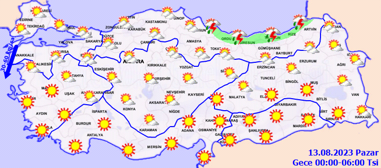 Meteoroloji bu illeri uyardı: Kuvvetli olacak, tedbirinizi alın! 7