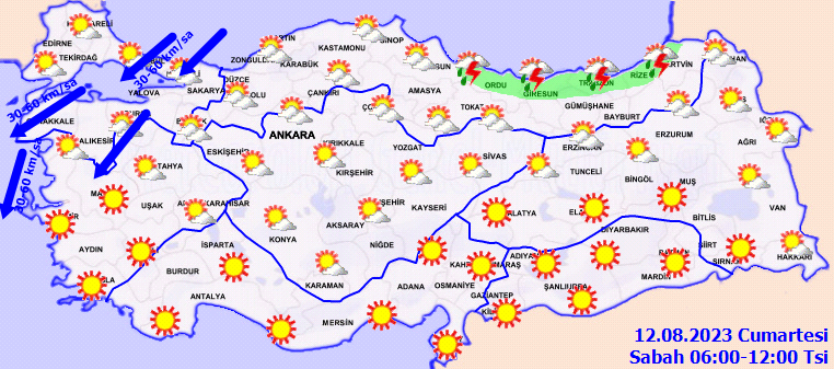 Meteoroloji bu illeri uyardı: Kuvvetli olacak, tedbirinizi alın! 4