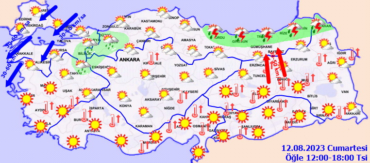 Meteoroloji bu illeri uyardı: Kuvvetli olacak, tedbirinizi alın! 5