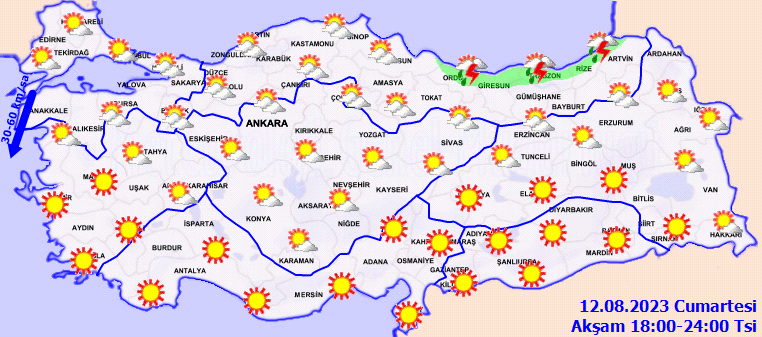Meteoroloji bu illeri uyardı: Kuvvetli olacak, tedbirinizi alın! 6