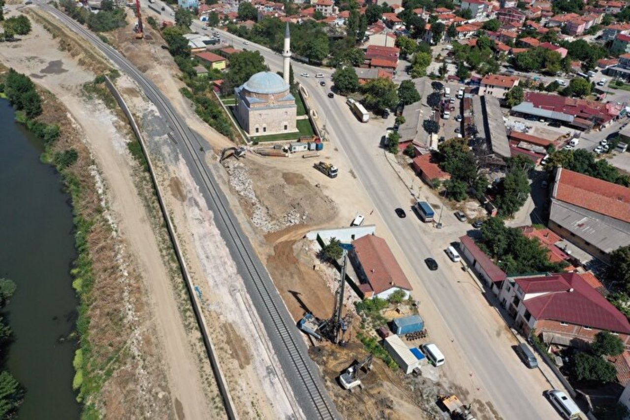 Hızlı tren çalışmaları sürüyor! Halkalı - Kapıkule arası 1 saat 35 dakikaya iniyor 5
