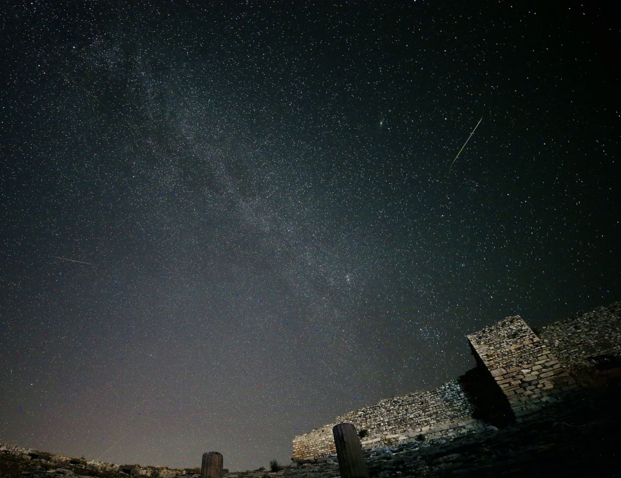 Türkiye'nin dört bir yanından Perseid meteor yağmuru manzaraları! Tam bir görsel şölen... 7
