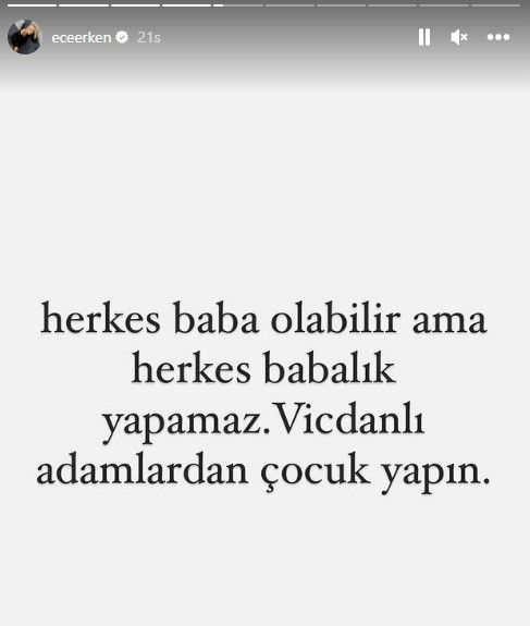 Ece Erken eski eşine ateş püskürdü! "Herkes baba olabilir ama herkes babalık yapamaz" 6