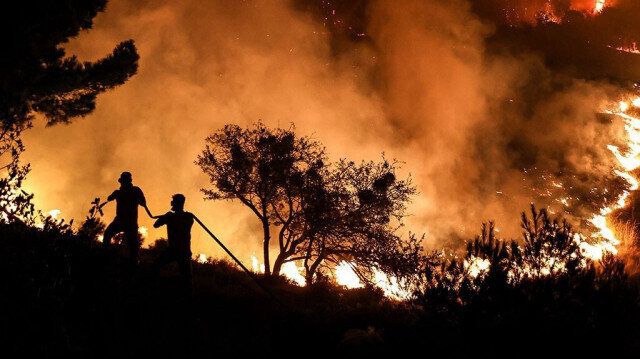 Alevler içinde kalan Çanakkale için Meteorolojiden kötü haber! 5