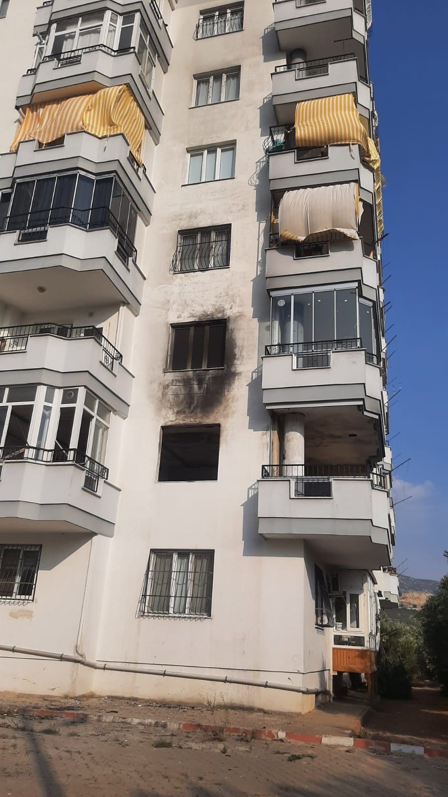 Aynı apartmanda 1 haftada 8 kez yangın çıktı: Sopalı nöbete başladılar 2
