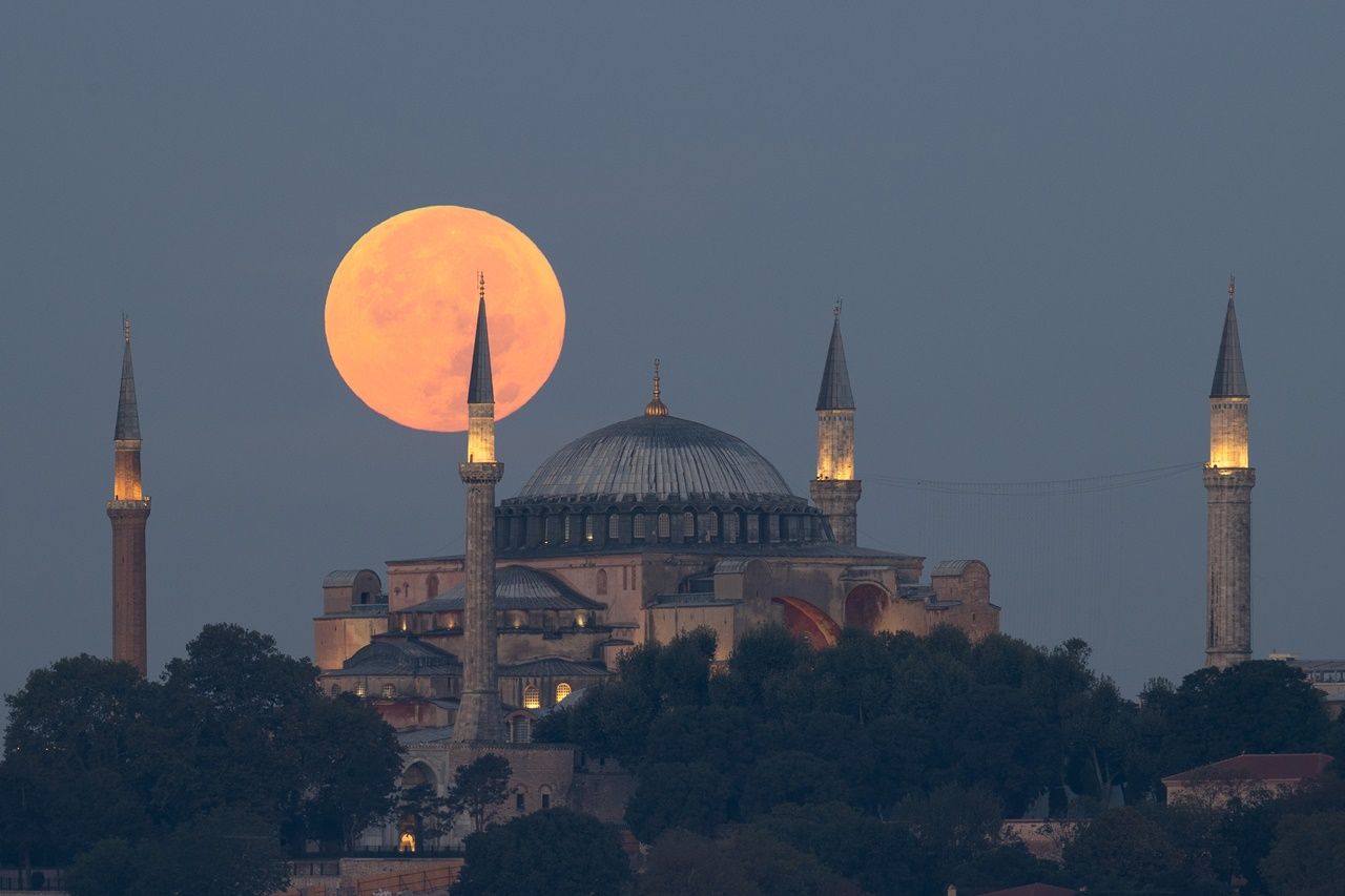 İstanbul'da Süper Ay manzaraları! Gören bir daha baktı 5