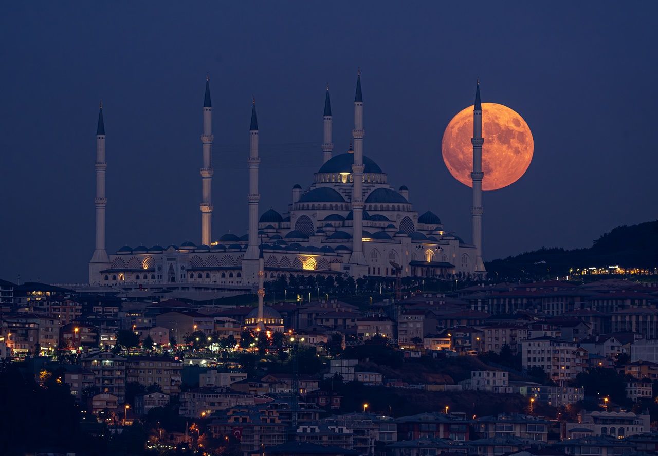 İstanbul'da Süper Ay manzaraları! Gören bir daha baktı 8