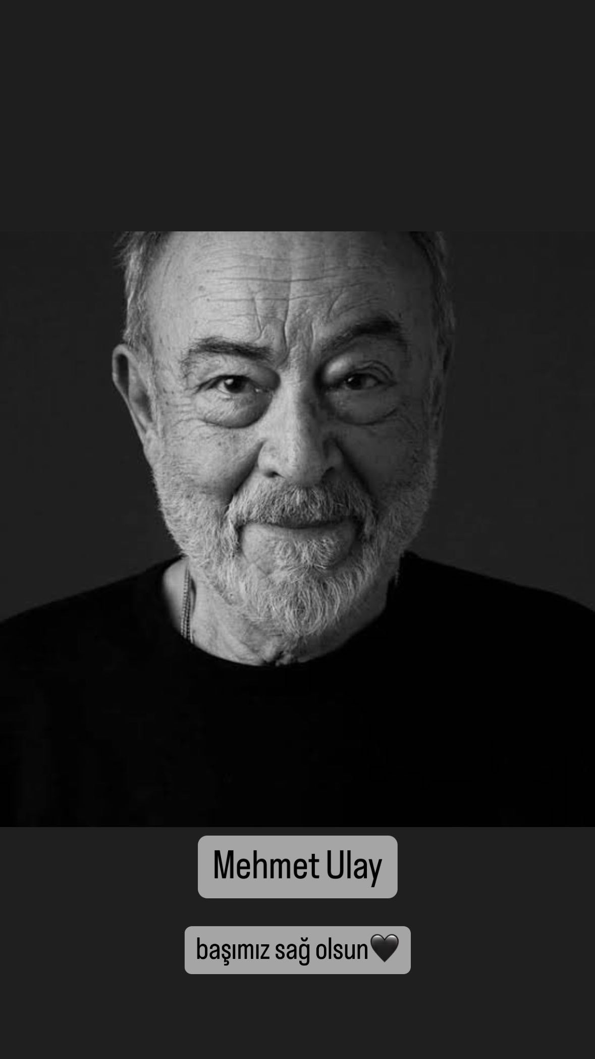Ölümüyle sanat camiası yasa boğuldu! Usta sanatçı Mehmet Ulay için ünlü isimlerden başsağlığı mesajları 3