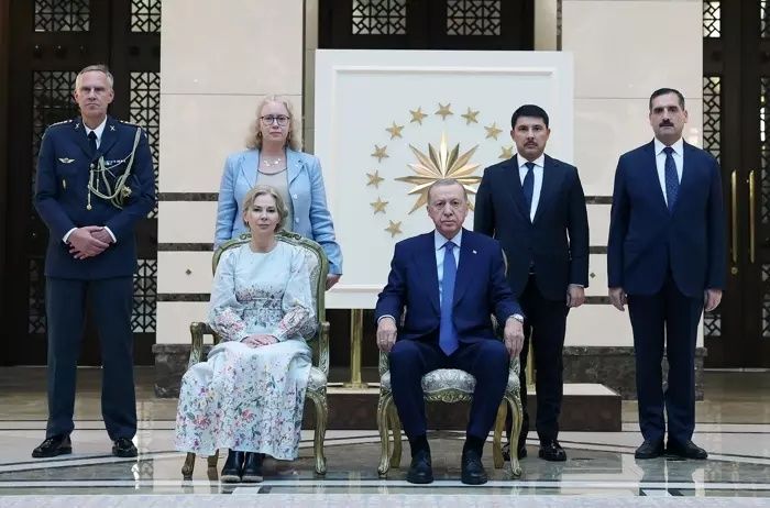 Cumhurbaşkanı Erdoğan Büyükelçileri kabul etti! Güven mektubu sundular... 5