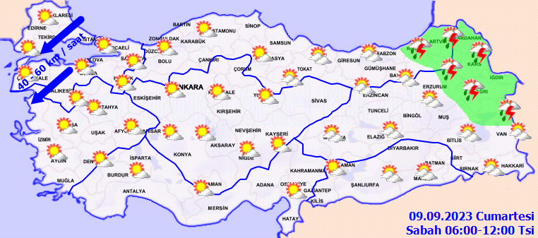 Meteoroloji'den sarı ve turuncu kodlu uyarı! Özellikle bu illerde yaşayanlar dikkat: Çok kuvvetli olacak... 3