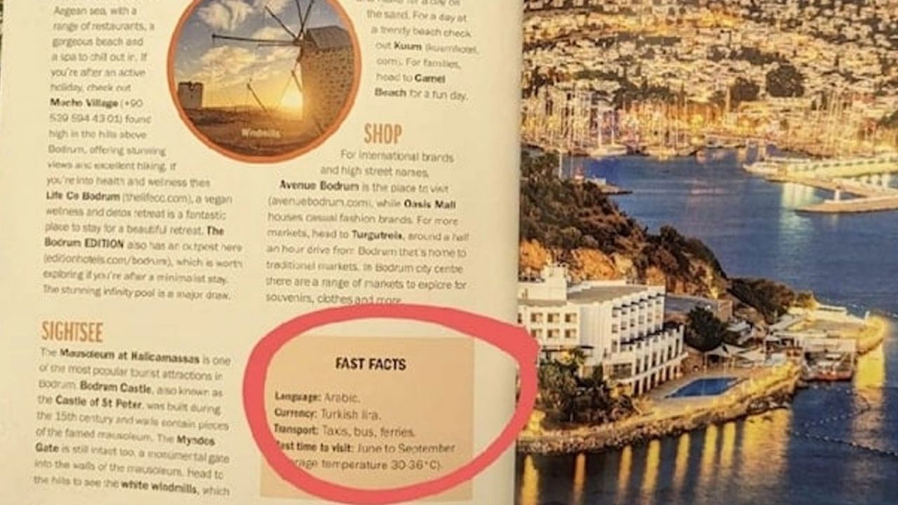 Dünyaca ünlü dergi Time Out'ta skandal: "Türkiye'nin resmi dili Arapça" 1