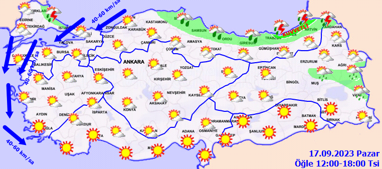 Meteoroloji'den İstanbul ve Karadeniz uyarısı! Kuvvetli sağanak geliyor... 6