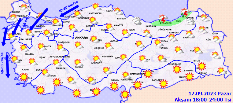 Meteoroloji'den İstanbul ve Karadeniz uyarısı! Kuvvetli sağanak geliyor... 7