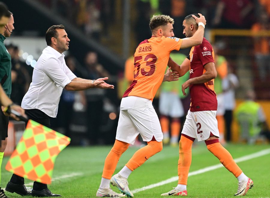 Okan Buruk'a Zaha, Ziyech, Tete ve Ndombele tepkisi: Bizi bu yıldızlarla karşı karşıya getirme hocam 11