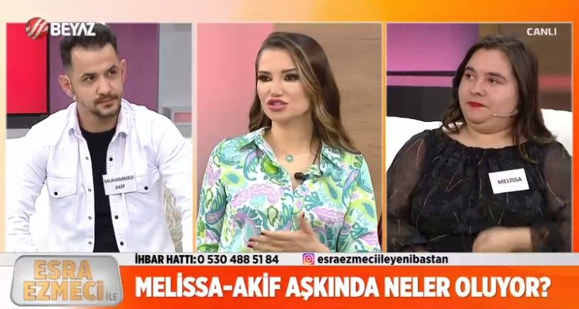 Esra Ezmeci ile Yeni Baştan programında tansiyon yükseldi! Akif'ten Melissa hakkında şoke eden iddia! ''Onu bırakıp gitmeyeyim diye üstümü başımı yırtıp...'' 1