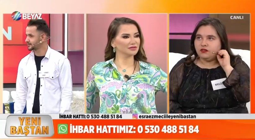 Esra Ezmeci ile Yeni Baştan programında tansiyon yükseldi! Akif'ten Melissa hakkında şoke eden iddia! ''Onu bırakıp gitmeyeyim diye üstümü başımı yırtıp...'' 3