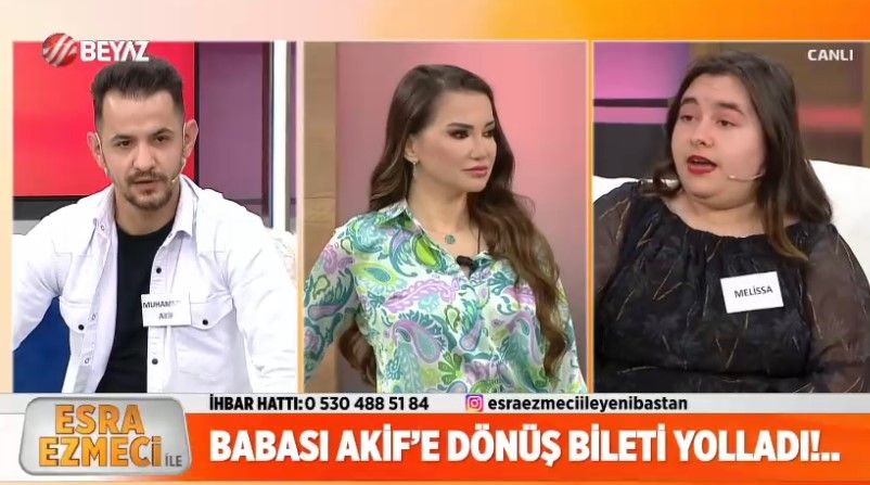 Esra Ezmeci ile Yeni Baştan programında tansiyon yükseldi! Akif'ten Melissa hakkında şoke eden iddia! ''Onu bırakıp gitmeyeyim diye üstümü başımı yırtıp...'' 6