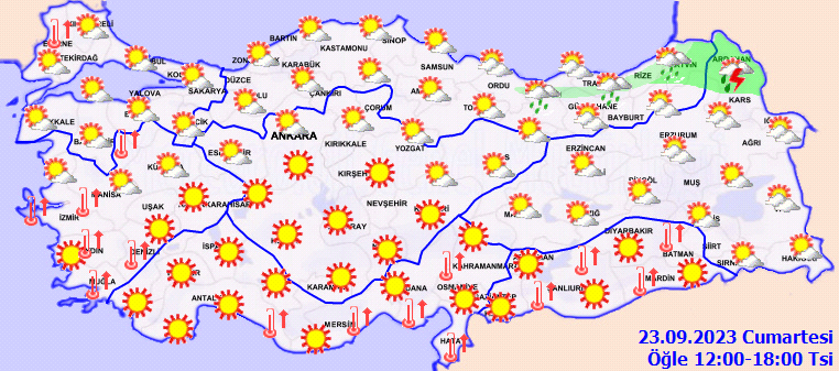 Yeni sıcak hava dalgası: Bunaltıcı sıcaklar geri geldi! İşte 23 Eylül hava durumu... 6