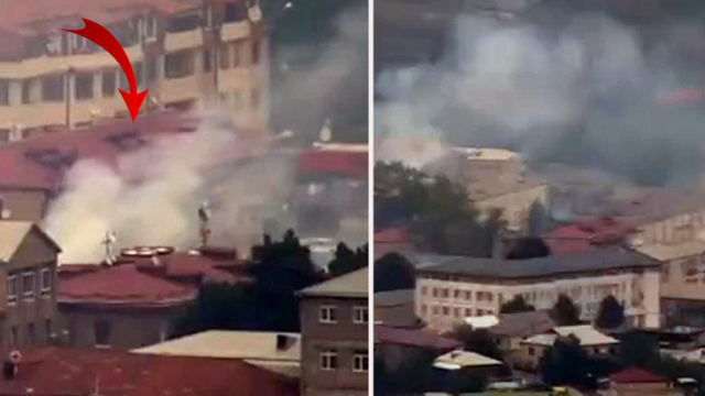 Ermenistan provokasyondan vazgeçmiyor! Kasıtlı yangınlar çıkararak arşivleri imha ettiler! 1