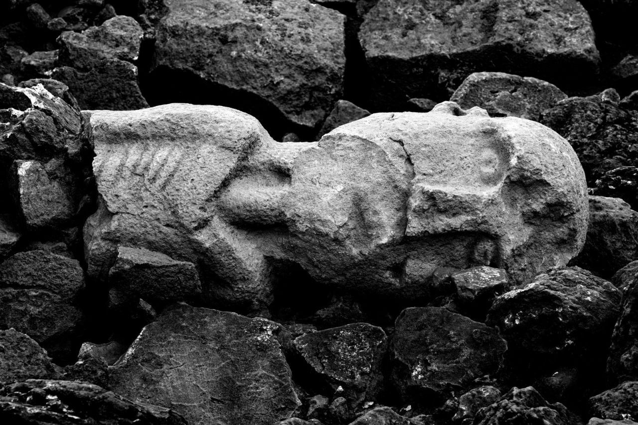 Göbeklitepe'de heyecanlandıran yeni keşif: Tarihin ilk boyalı heykeli bulundu 5