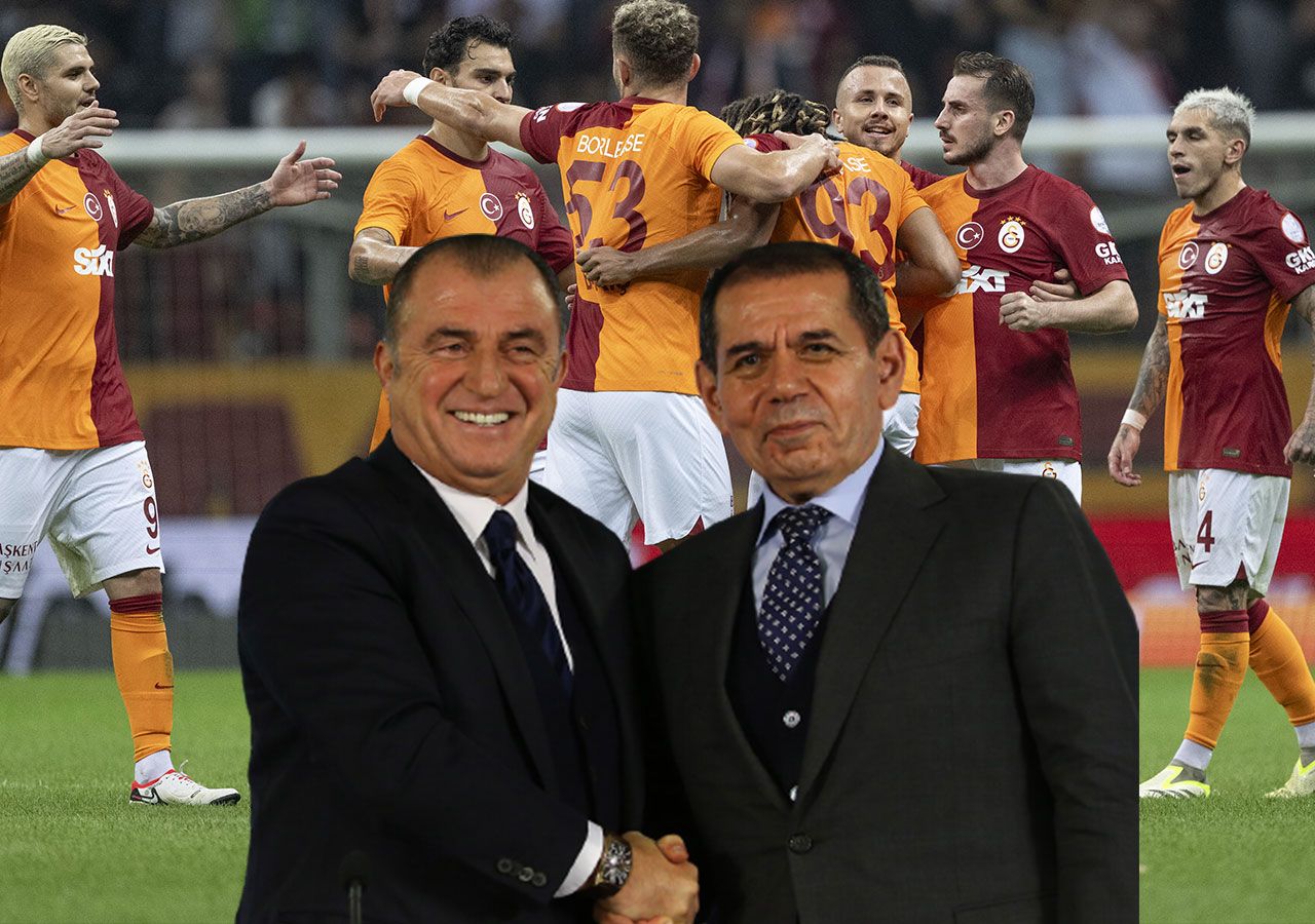 Dursun Özbek'ten Fatih Terim'e teşekkür: 8 milyon euro'ya aldığın 3 yıldız 55 milyon euro oldu hocam 1