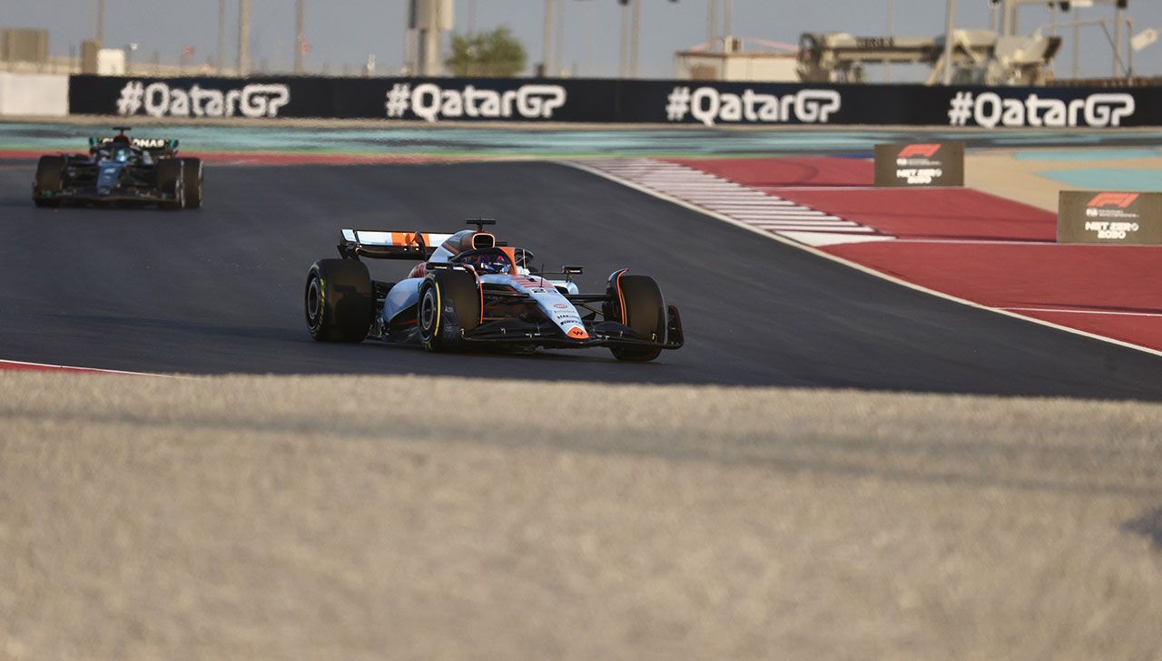 Formula 1 Katar Grand Prix öncesi dünyaca ünlü pilotlar teste çıktı! 12