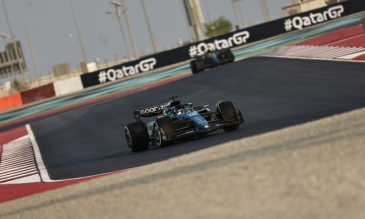 Formula 1 Katar Grand Prix öncesi dünyaca ünlü pilotlar teste çıktı! 20