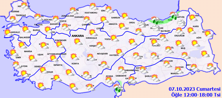 Meteoroloji saat verdi: İstanbul dahil 7 ile sağanak yağış geliyor! 4
