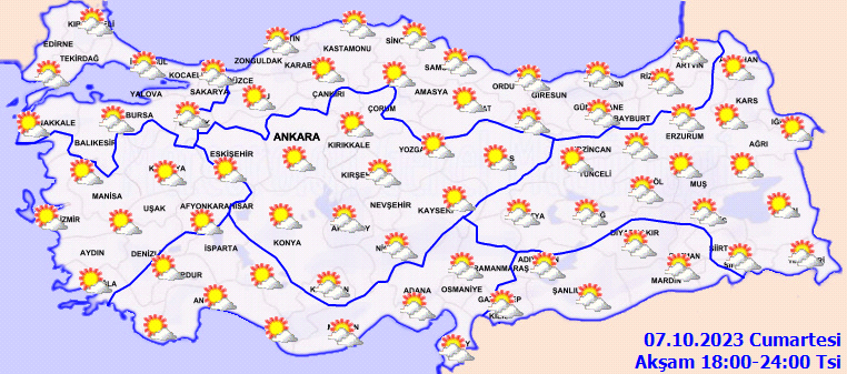 Meteoroloji saat verdi: İstanbul dahil 7 ile sağanak yağış geliyor! 5
