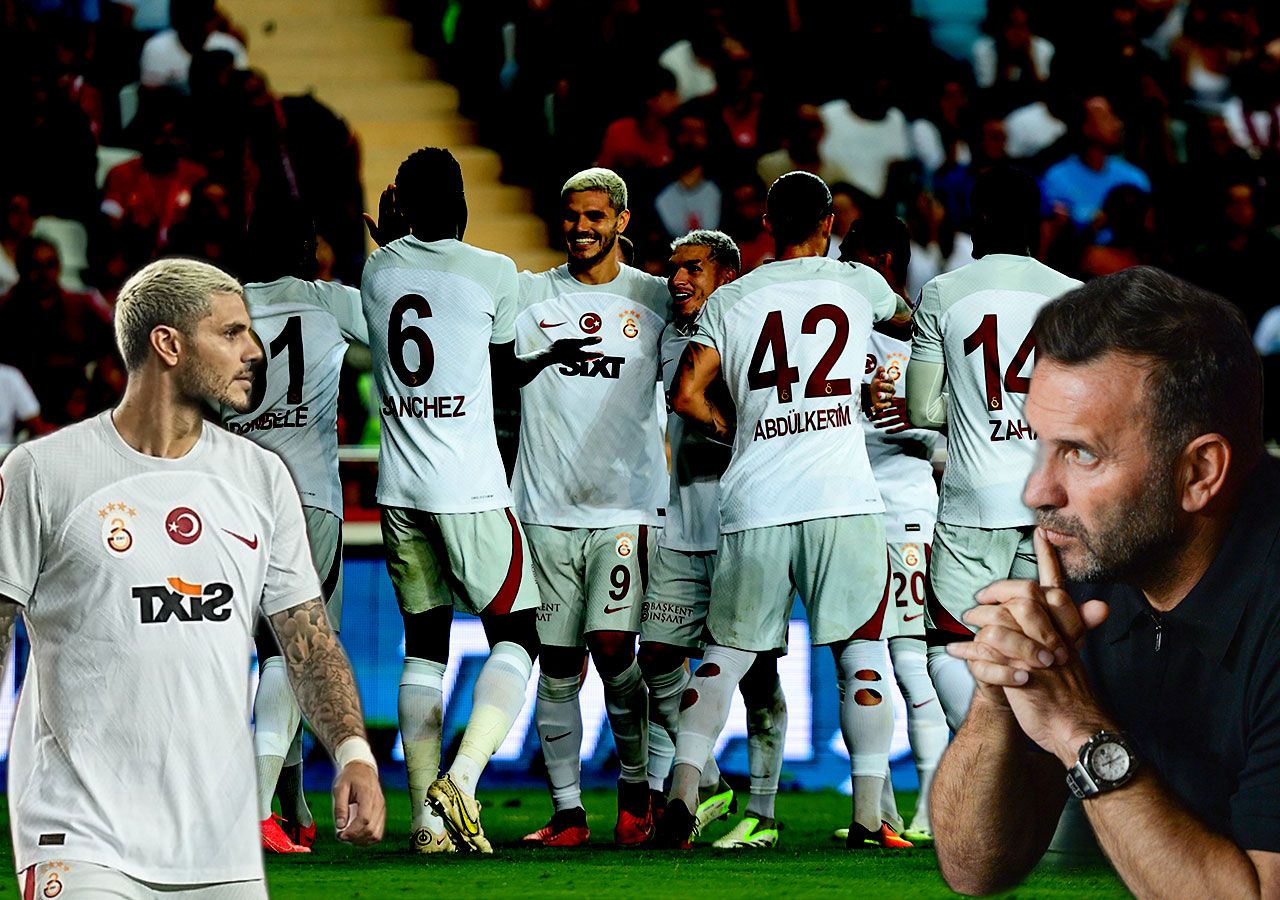 Okan Buruk'la İcardi'den 2 yıldıza fırça! Biri yanına pas atamadı diğeri top kayıplarıyla çıldırttı 1