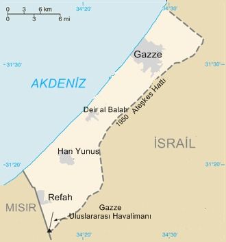 İşte İsrail'in riyakarlığı: 'Gazze'yi terk edin' dedi! Bir yanı Akdeniz bir yanı İsrail diğer yanı Mısır! 4
