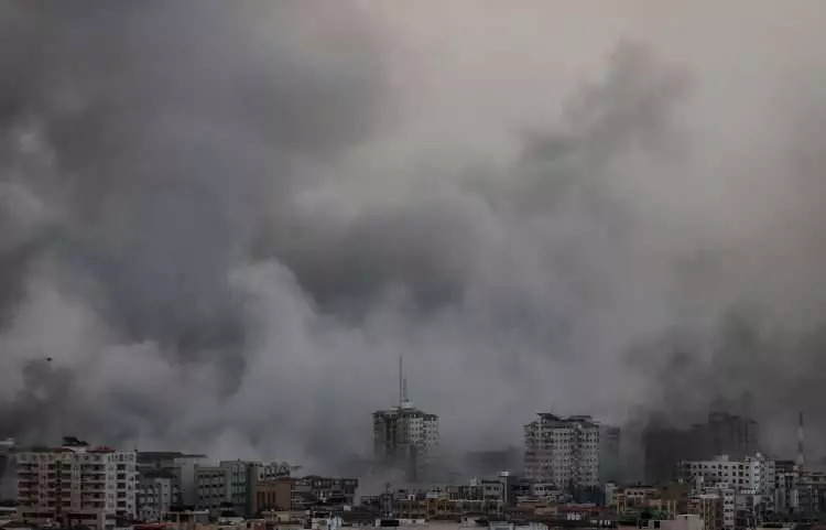 İsrail vahşete doymuyor! Bölgeyi tamamen yok ettiler 17