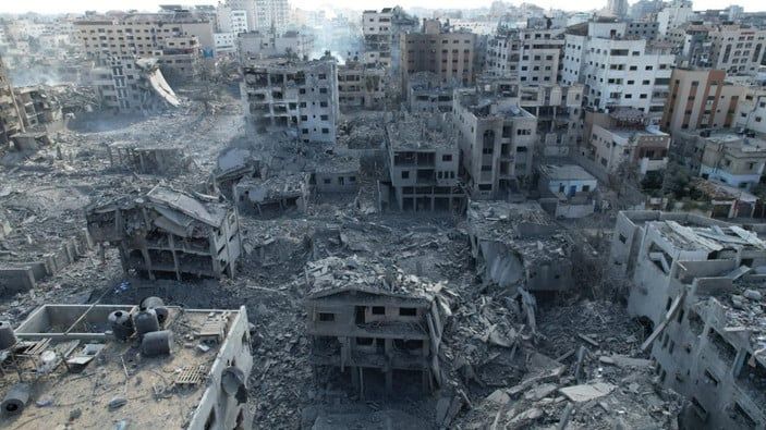 İsrail'in bombaladığı Gazze yerle bir oldu... Yıkımın boyutu uydu görüntüleriyle ortaya çıktı! 6